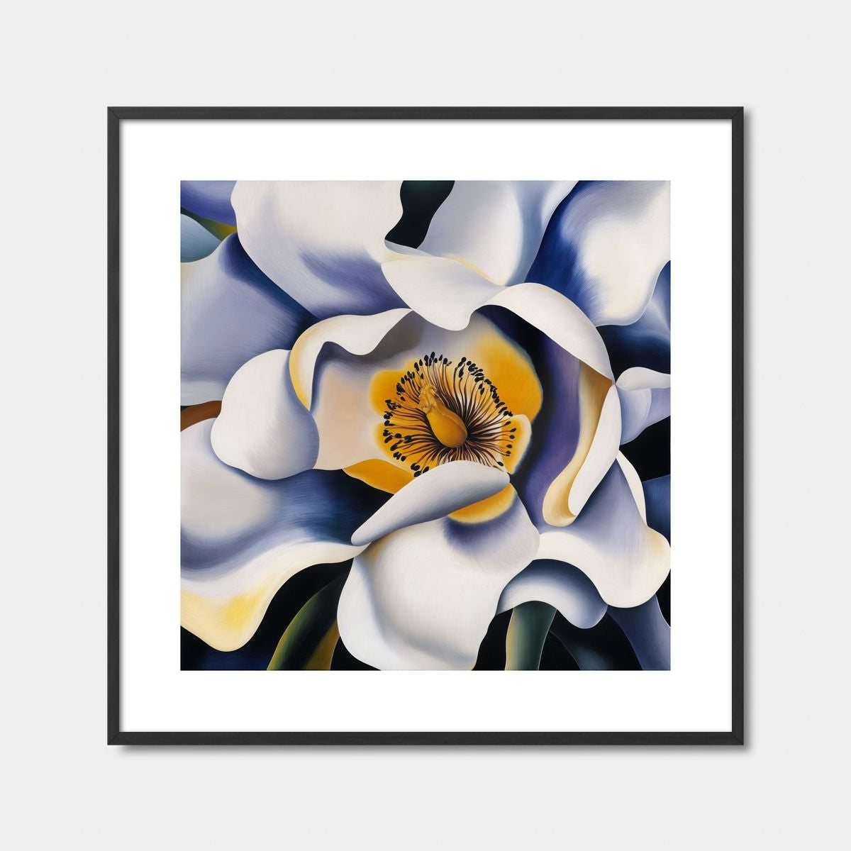 Abstract Floral Bloom Art Print Feature Image