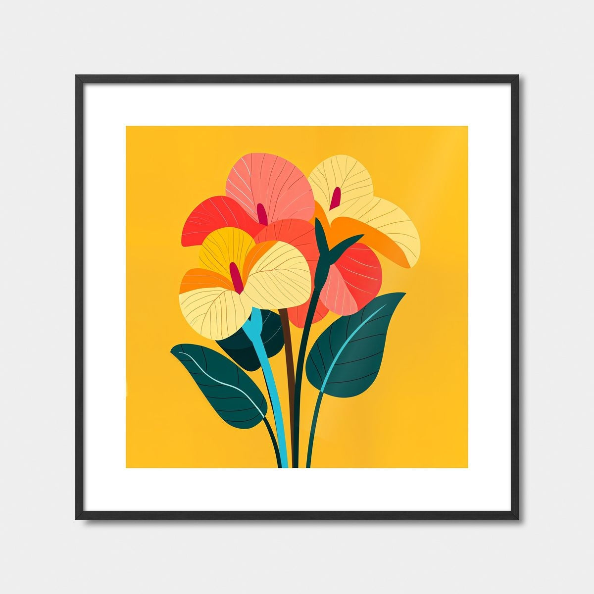 Bold Blooms Art Print Feature Image