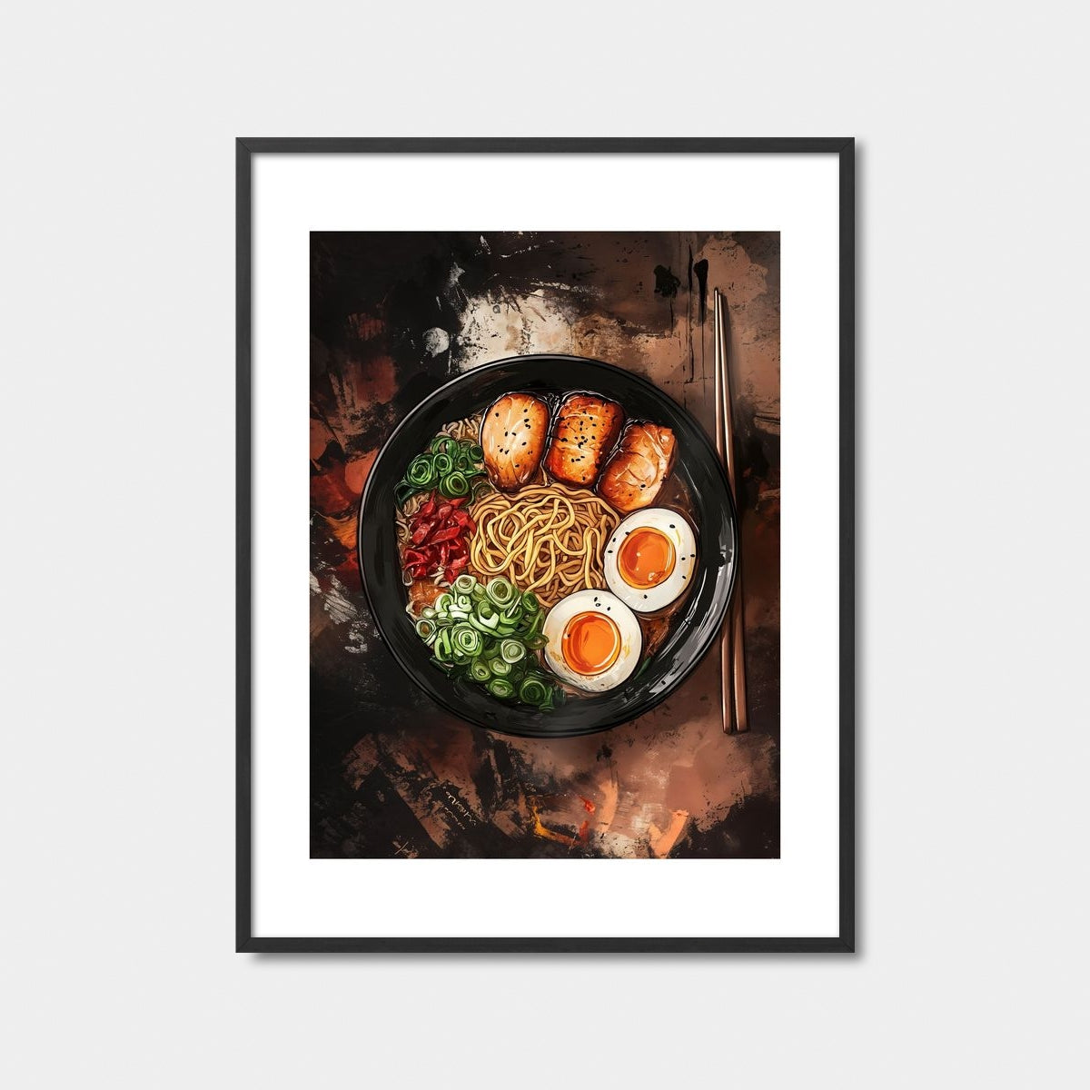 Delicious Bowl Of Ramen Art Print Feature Image